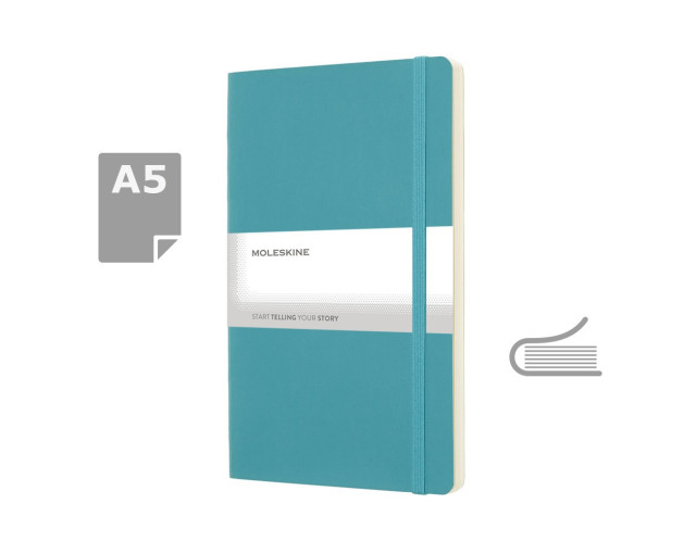 MOLESKINE Notatnik ok. A5 z logo firmy w LazyStore!