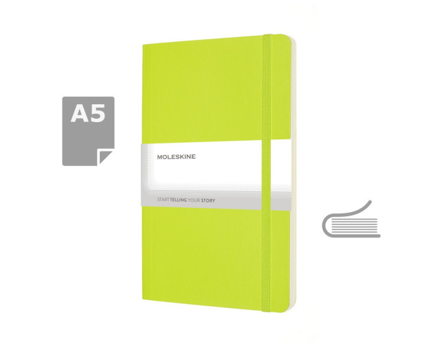 MOLESKINE Notatnik ok. A5 z logo firmy w LazyStore!
