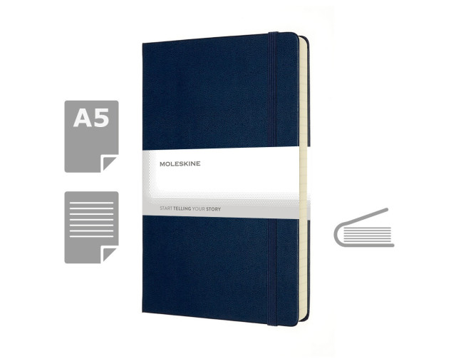 MOLESKINE EXPANDED Notatnik ok. A5 z logo firmy w LazyStore!