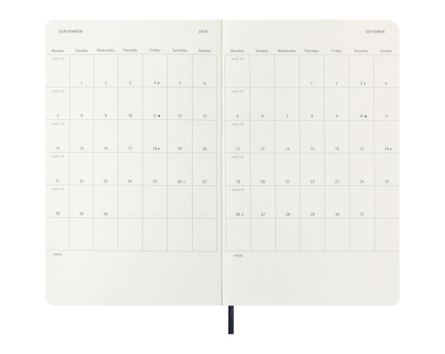 Kalendarz MOLESKINE z logo firmy w LazyStore!