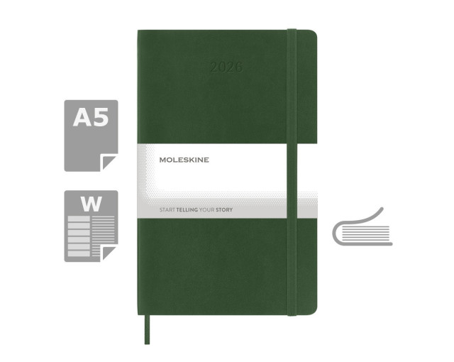 Kalendarz MOLESKINE z logo firmy w LazyStore!