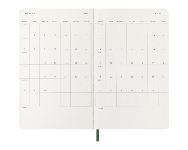 Kalendarz MOLESKINE z logo firmy w LazyStore!