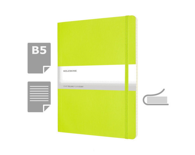 MOLESKINE Notatnik ok. B5 z logo firmy w LazyStore!