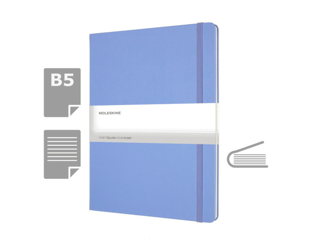 MOLESKINE Notatnik ok. B5 z logo firmy w LazyStore!