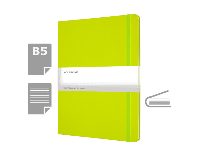 MOLESKINE Notatnik ok. B5 z logo firmy w LazyStore!