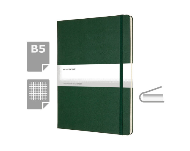 MOLESKINE Notatnik ok. B5 z logo firmy w LazyStore!