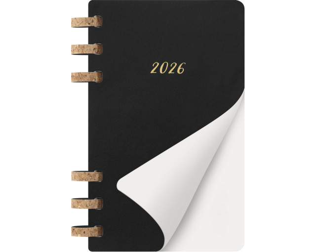 Spiralny kalendarz MOLESKINE z logo firmy w LazyStore!