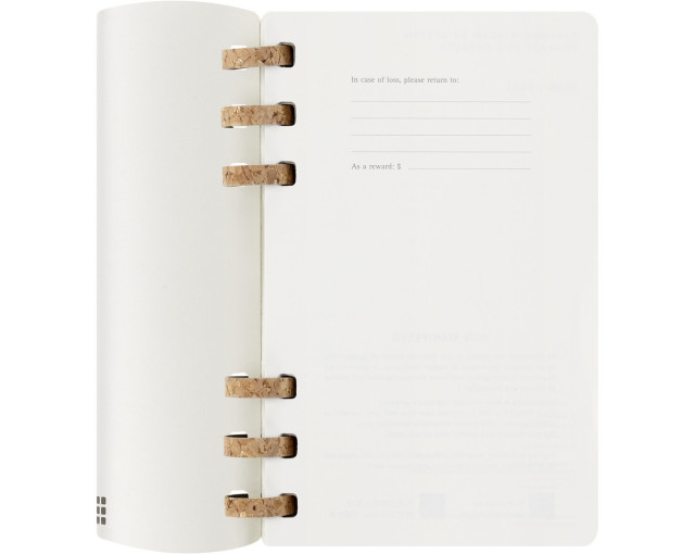 Spiralny kalendarz MOLESKINE z logo firmy w LazyStore!