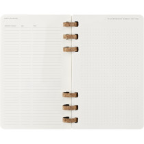 Spiralny kalendarz MOLESKINE z logo firmy w LazyStore!