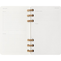 Spiralny kalendarz MOLESKINE z logo firmy w LazyStore!
