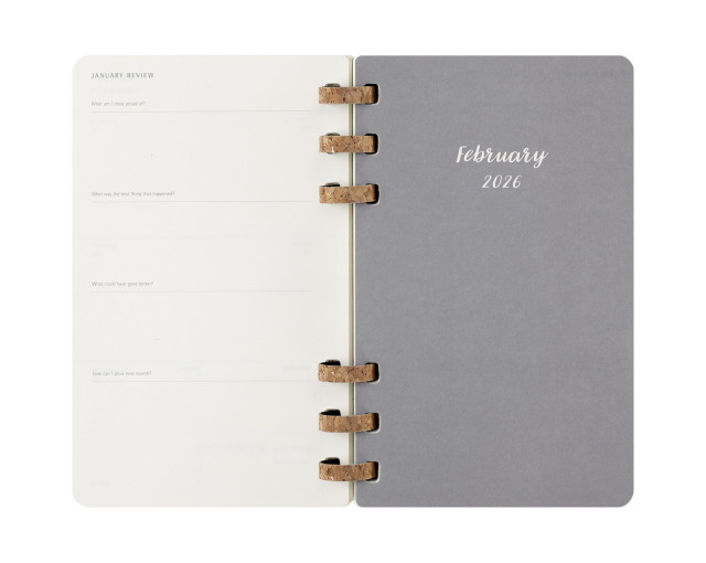 Spiralny kalendarz MOLESKINE z logo firmy w LazyStore!