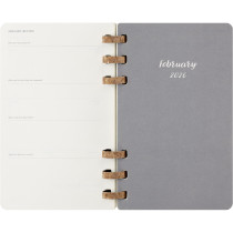 Spiralny kalendarz MOLESKINE z logo firmy w LazyStore!