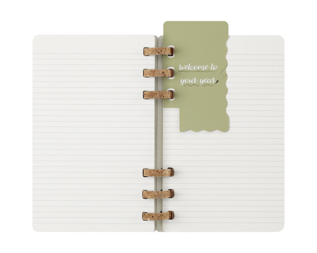 Spiralny kalendarz MOLESKINE z logo firmy w LazyStore!