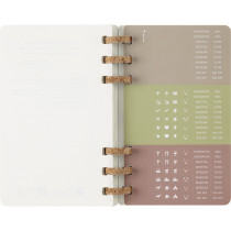 Spiralny kalendarz MOLESKINE z logo firmy w LazyStore!