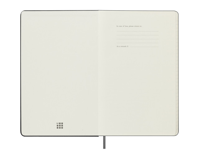 Spiralny kalendarz MOLESKINE UNDATED z logo firmy w LazyStore!