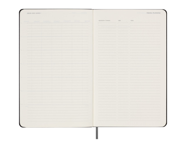 Spiralny kalendarz MOLESKINE UNDATED z logo firmy w LazyStore!