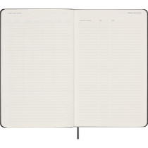 Spiralny kalendarz MOLESKINE UNDATED z logo firmy w LazyStore!