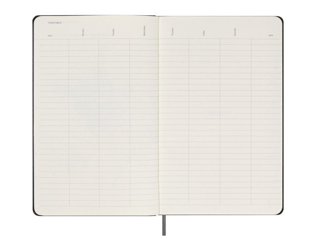 Spiralny kalendarz MOLESKINE UNDATED z logo firmy w LazyStore!
