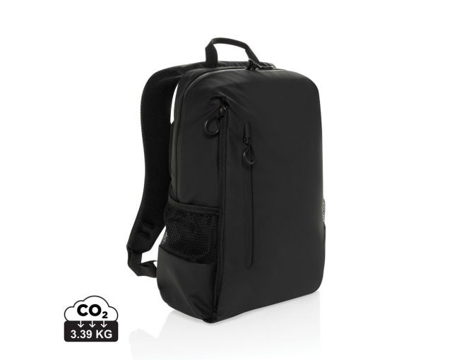 Wodoszczelny plecak na laptopa 15,6" Lima AWARE™ RPET z logo firmy w LazyStore!