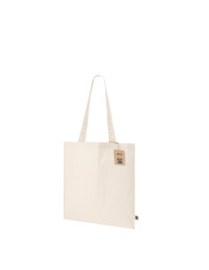Torba bawełniana na zakupy z logo firmy w LazyStore!
