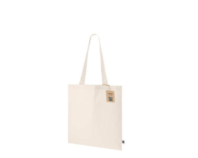 Torba bawełniana na zakupy z logo firmy w LazyStore!