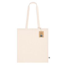 Torba bawełniana na zakupy z logo firmy w LazyStore!