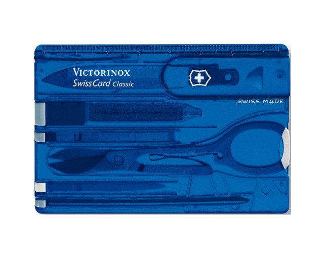 Narzędzie wielofunkcyjne Victorinox SwissCard Classic z logo firmy w LazyStore!