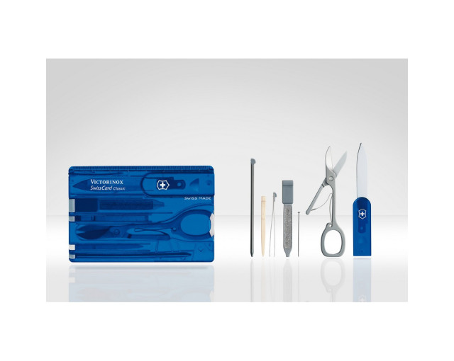 Narzędzie wielofunkcyjne Victorinox SwissCard Classic z logo firmy w LazyStore!