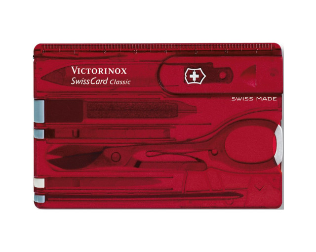 Narzędzie wielofunkcyjne Victorinox SwissCard Classic z logo firmy w LazyStore!
