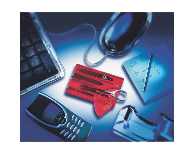 Narzędzie wielofunkcyjne Victorinox SwissCard Classic z logo firmy w LazyStore!