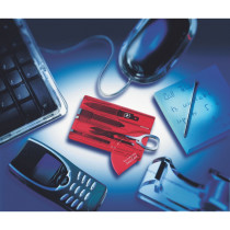 Narzędzie wielofunkcyjne Victorinox SwissCard Classic z logo firmy w LazyStore!