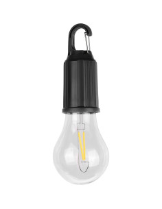 Wisząca lampka "żarówka", karabińczyk z logo firmy w LazyStore!
