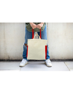 Torba bawełniana na zakupy | Matej z logo firmy w LazyStore! 2