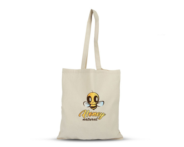 Torba bawełniana na zakupy | Huans z logo firmy w LazyStore!