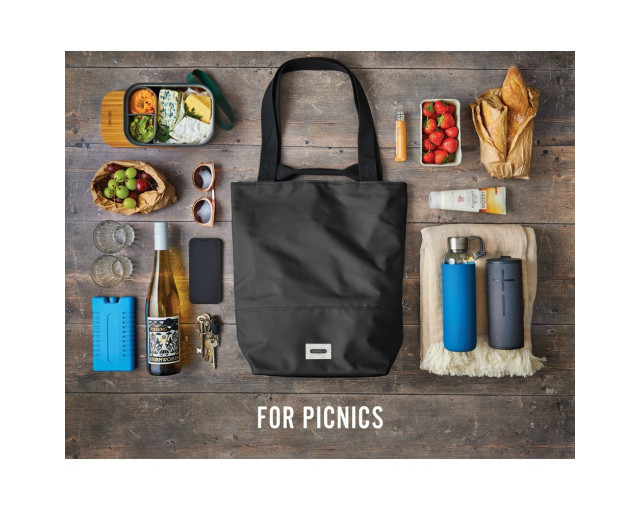 Torba termoizolacyjna Black+Blum z logo firmy w LazyStore!