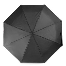 Wiatroodporny parasol manualny RPET, składany | Uksan z logo firmy w LazyStore!
