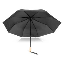 Wiatroodporny parasol manualny RPET, składany | Uksan z logo firmy w LazyStore!