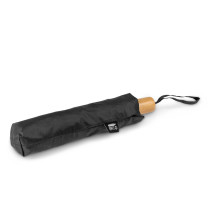 Wiatroodporny parasol manualny RPET, składany | Uksan z logo firmy w LazyStore!