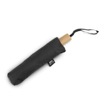 Wiatroodporny parasol manualny RPET, składany | Uksan z logo firmy w LazyStore!