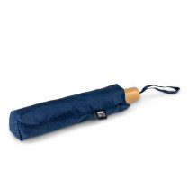 Wiatroodporny parasol manualny RPET, składany | Uksan z logo firmy w LazyStore!