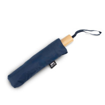 Wiatroodporny parasol manualny RPET, składany | Uksan z logo firmy w LazyStore!