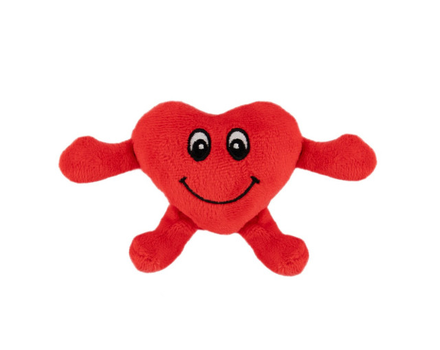 Pluszowe serce | Anmara z logo firmy w LazyStore!