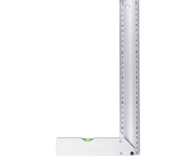 Kątownik 30 cm z logo firmy w LazyStore!