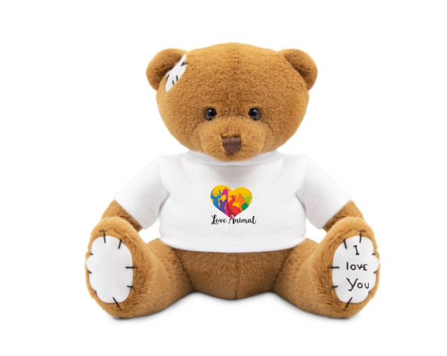 Pluszowy miś | Nicky Love z logo firmy w LazyStore!