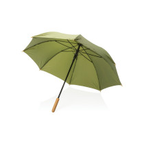Bambusowy parasol automatyczny 23" AWARE™ RPET z logo firmy w LazyStore!