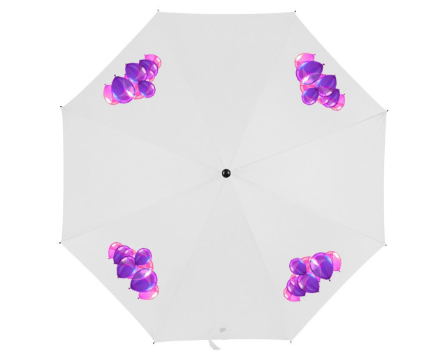 Parasol manualny, składany z logo firmy w LazyStore!