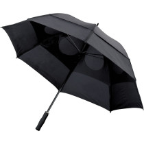 Wiatroodporny parasol manualny z logo firmy w LazyStore!