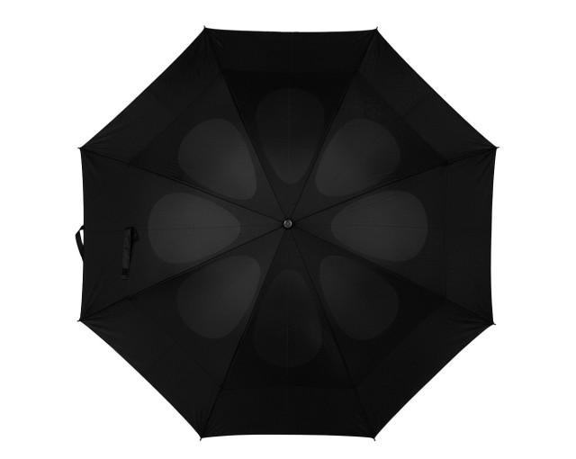 Wiatroodporny parasol manualny z logo firmy w LazyStore!