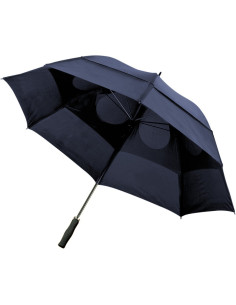 Wiatroodporny parasol manualny z logo firmy w LazyStore!