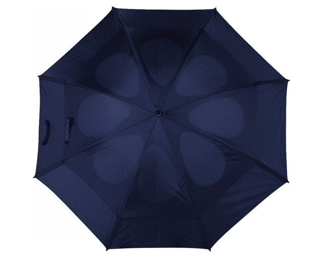 Wiatroodporny parasol manualny z logo firmy w LazyStore!